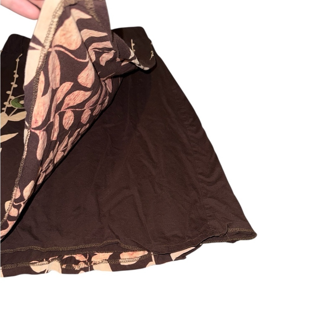Luna Claire Brown Midi Skirt - Picture 3 of 4